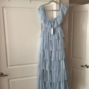 Petal & Pup Belle Maxi Dress- Blue